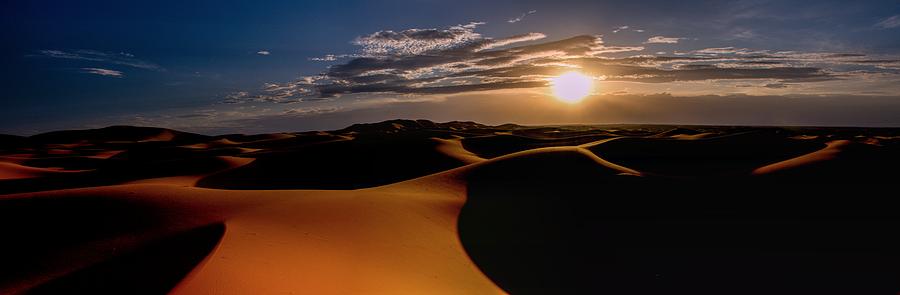 Sunset in Morocco #2 Photograph by Robert Grac
