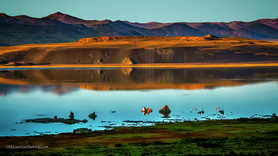 Sunset on Mono Lake CA #1 Photograph by LeeAnn McLaneGoetz McLaneGoetzStudioLLCcom
