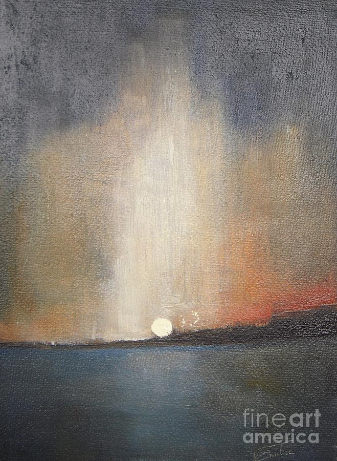 Sunset peace #2 Painting by Vesna Antic