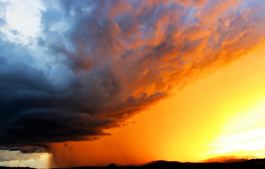 Sunset Photograph - Sunset Storm #1 by Candice Trimble