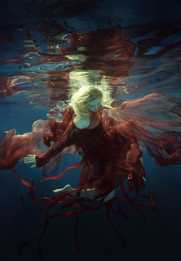 Mermaid Photograph - Supernova #1 by Dmitry Laudin