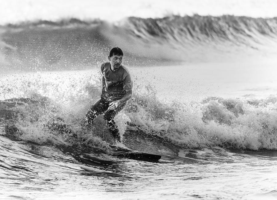 Surfer #1 Photograph by Makihiko Hayama