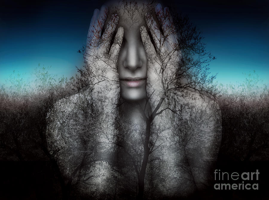 Woman Photograph - Surreal And Artistic Image Of A Girl by Valentina Photos Woman Photograph - Surreal And Artistic Image Of A Girl by Valentina Photos