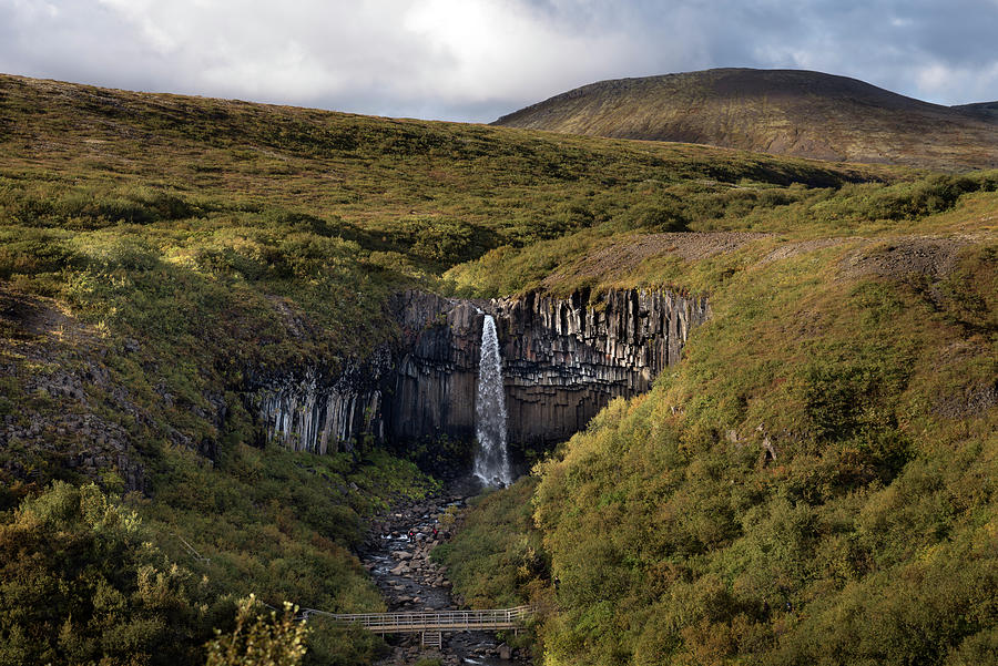 Svartifoss waterfall in Iceland #1 Photograph by RicardMN Photography