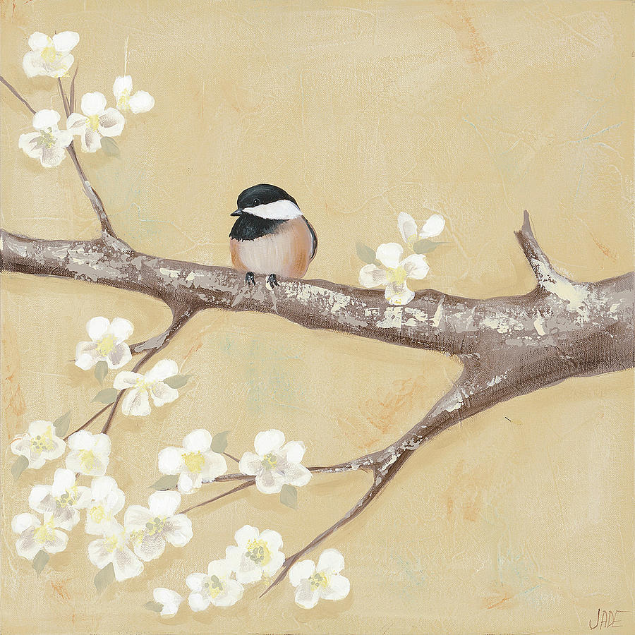 Animal Painting - Sweet Birds II #1 by Jade Reynolds