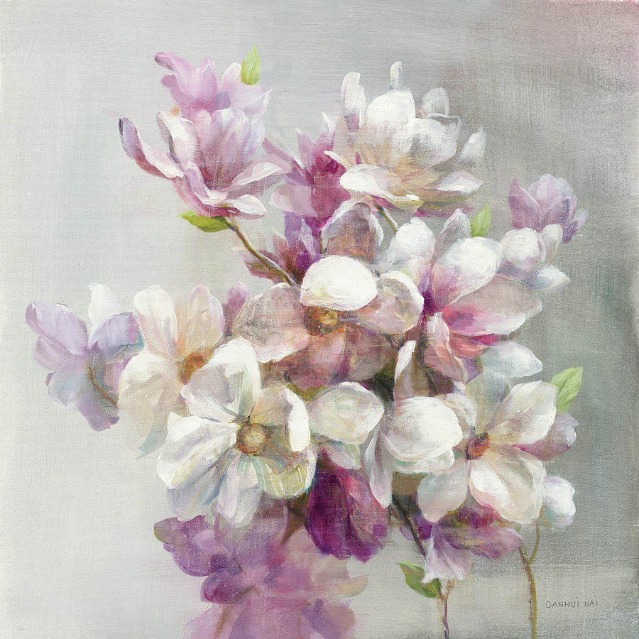 Flower Painting - Sweet Magnolia #1 by Danhui Nai
