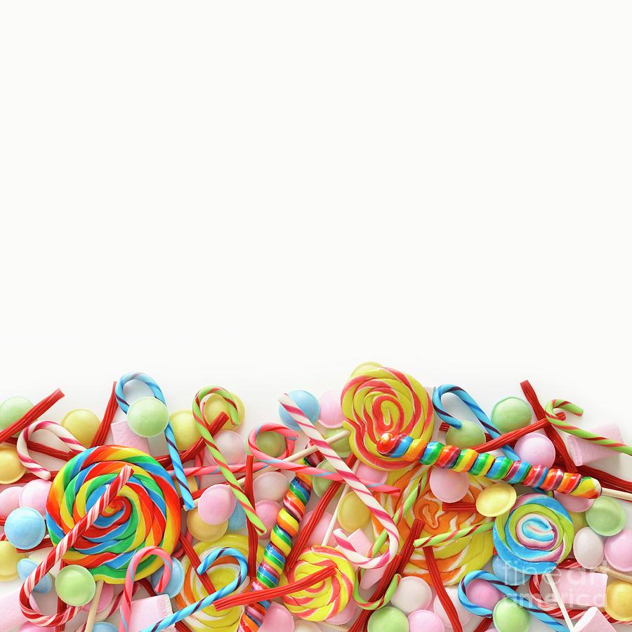 Sweets And Candy Canes #1 Photograph by Science Photo Library Sweets And Candy Canes #1 Photograph by Science Photo Library