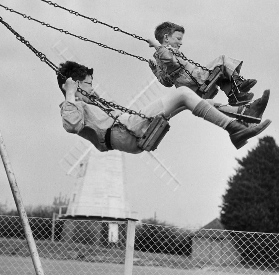 Swing High Photograph by Erich Auerbach | Fine Art America
