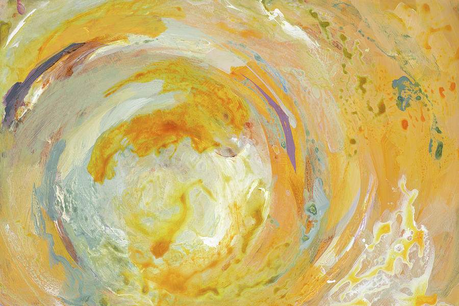 Abstract Painting - Swirl Oasis #1 by Lanie Loreth