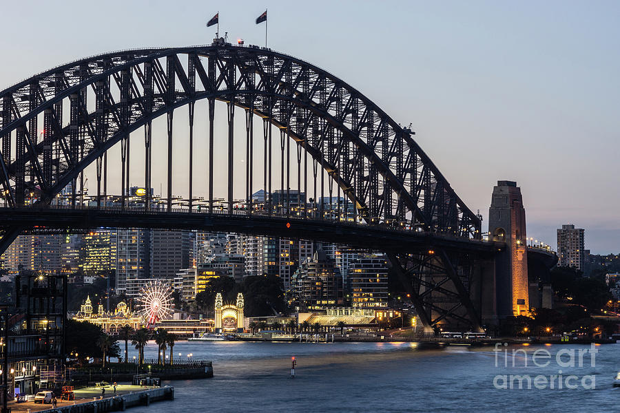 Sydney harbour bridge #1 Photograph by Didier Marti