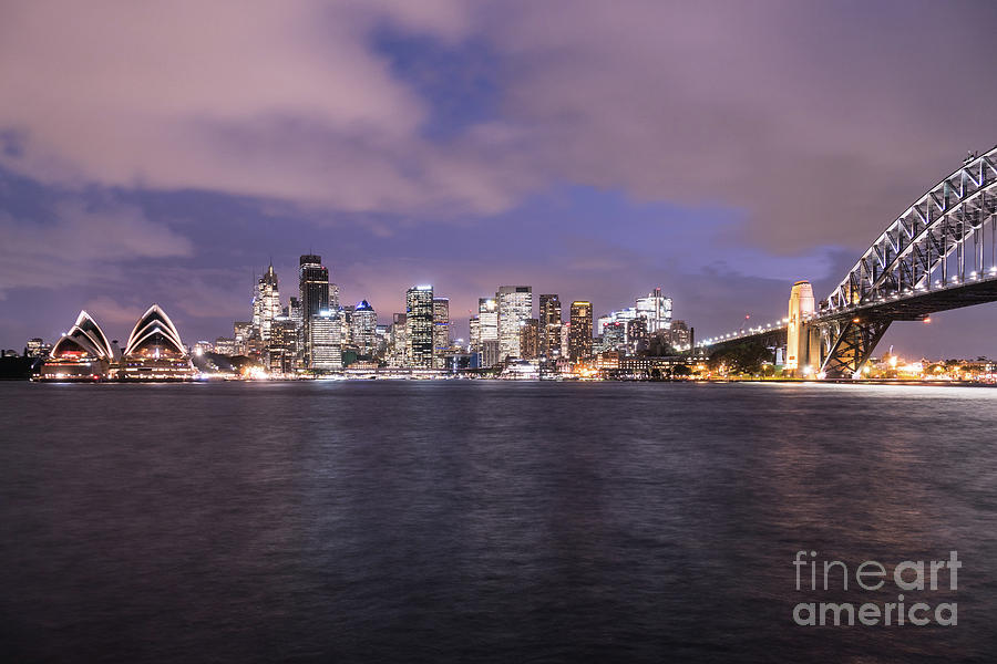Sydney skyline #1 Photograph by Didier Marti