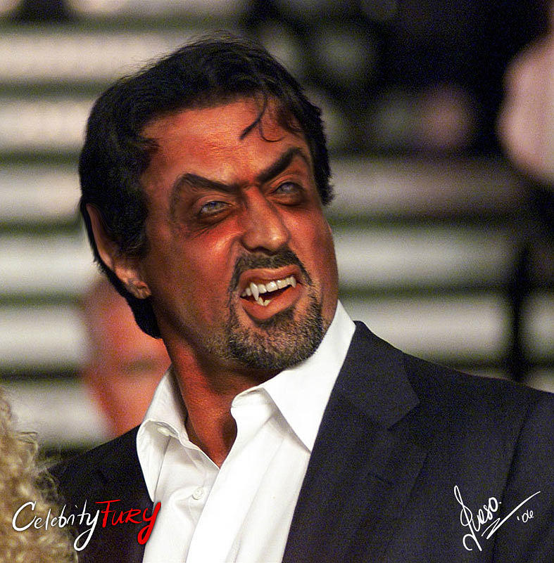 Sylvester Stallone Digital Art - Sylvester Stallone by Queso Espinosa Sylvester Stallone Digital Art - Sylvester Stallone by Queso Espinosa