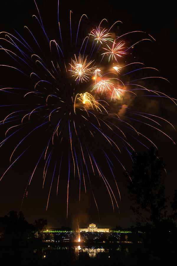 Symphony Fireworks #1 Photograph by Joe Kopp