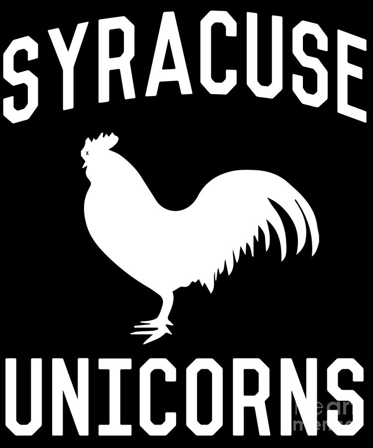 Syracuse Unicorns Digital Art by Flippin Sweet Gear