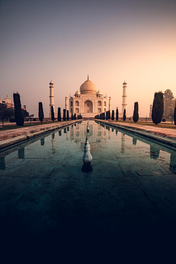 Architecture Photograph - Taj Mahal, Agra, India #1 by Jorge Grande Sanz