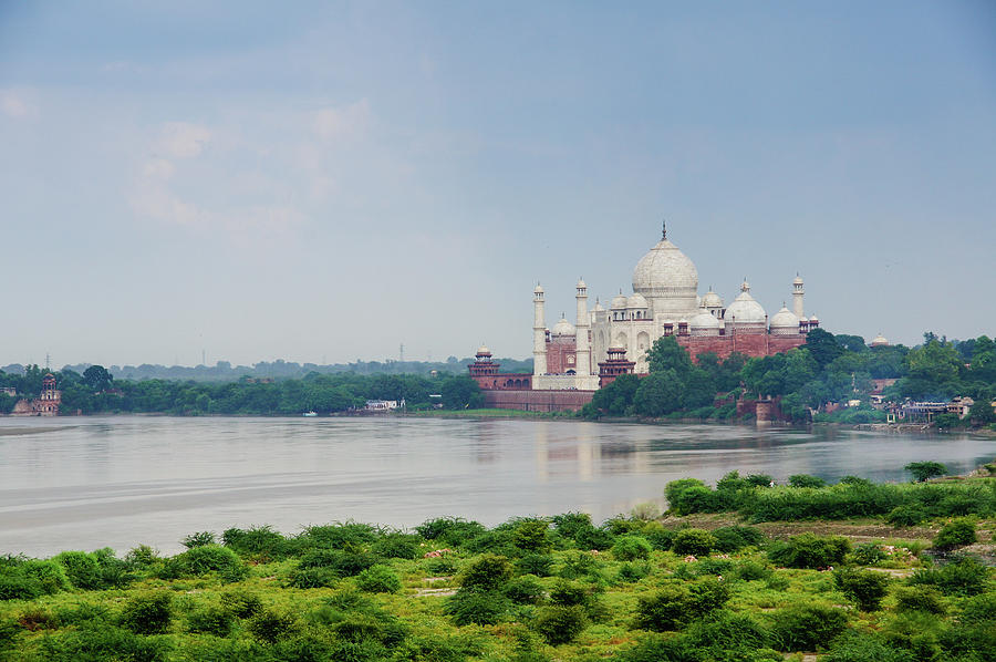 Taj Mahal - Agra #1 Photograph by Joerg Reichel