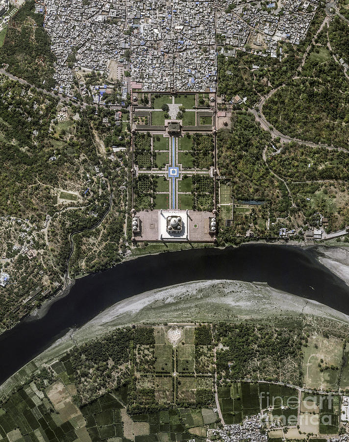 Taj Mahal #1 Photograph by Airbus Defence And Space / Science Photo Library
