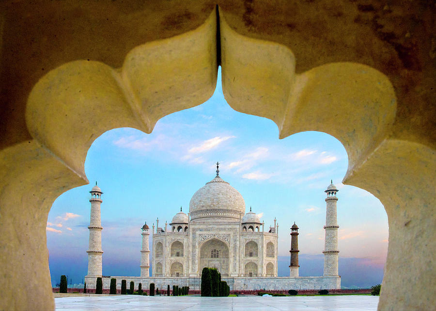 Taj Mahal Exterior View, Agra, Uttar #1 Photograph by Panoramic Images