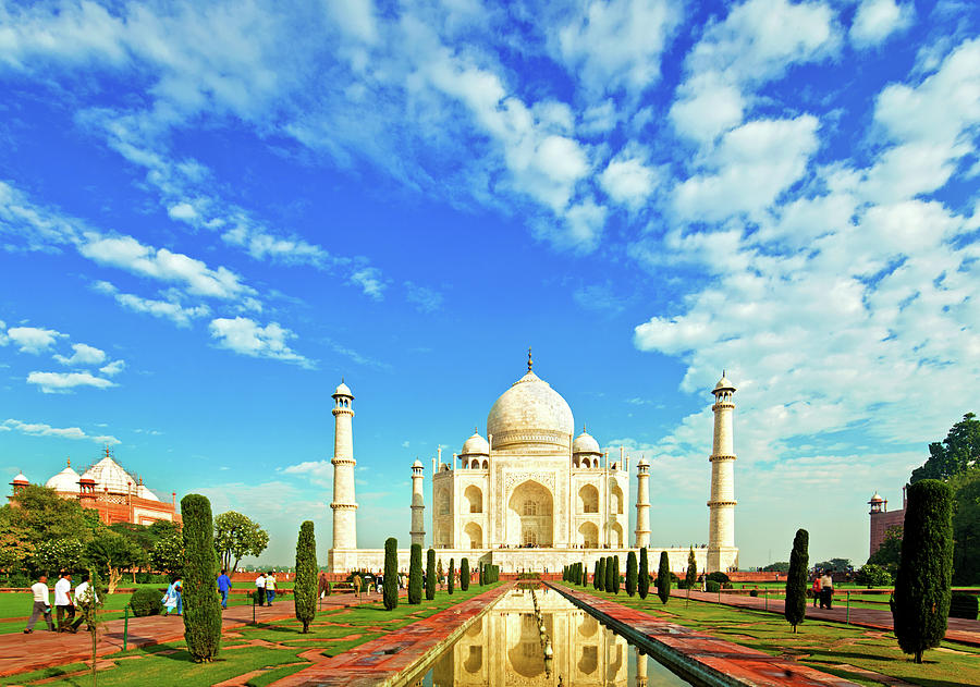 Taj Mahal #1 Photograph by Nikada