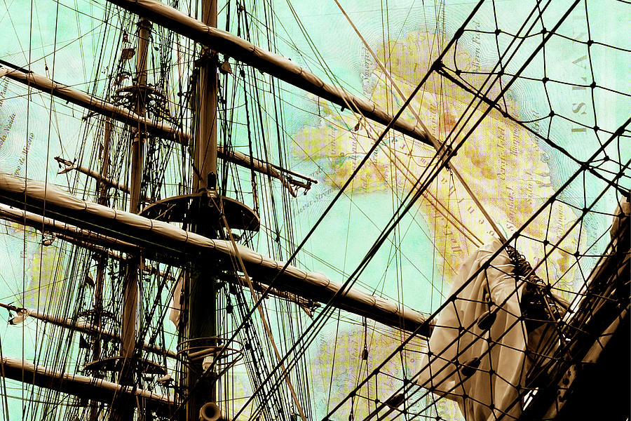 Tall Ship -1 #1 Photograph by Alan Hausenflock