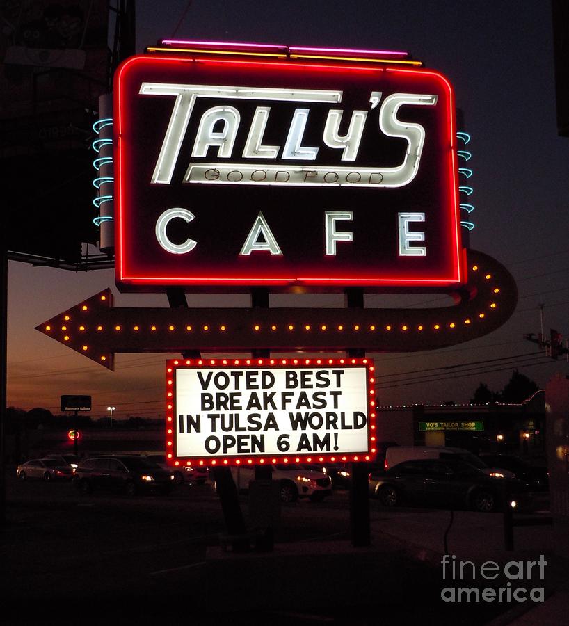 Tallys Cafe 7 Photograph by Timothy Smith - Fine Art America