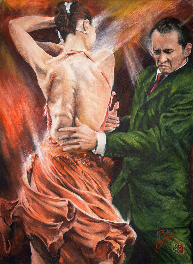 Tango #1 Painting by Alan Kirkland-Roath