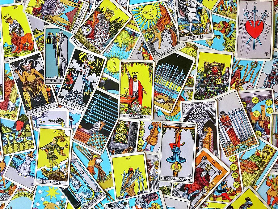 Tarot Cards Photograph by Denise Mazzocco - Fine Art America