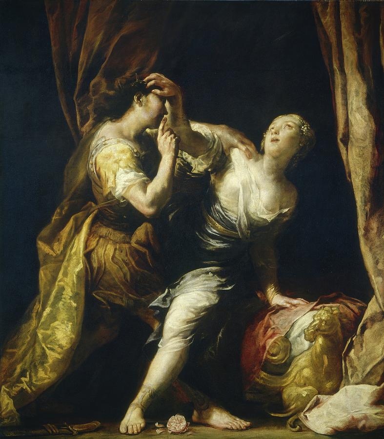 Tarquin And Lucretia Painting by Giuseppe Maria Crespi - Fine Art America