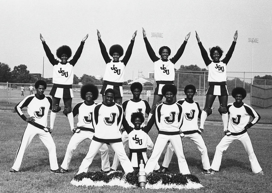 Team Of Cheerleaders Having Photograph #1 Photograph by Jackson State University