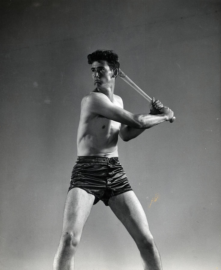 Ted Williams Digital Art By Gjon Mili - Pixels