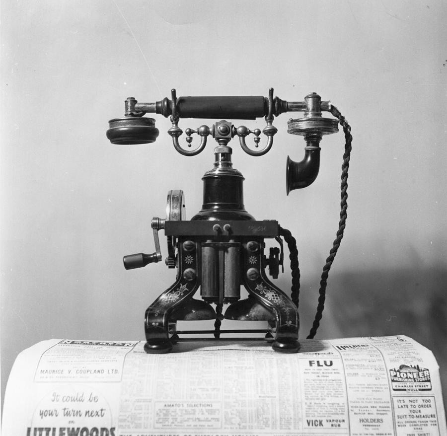 Telephone #1 Photograph by Raymond Kleboe