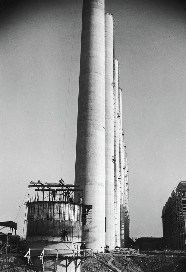 Corporation Photograph - Tennessee Valley Authority #1 by Margaret Bourke-White
