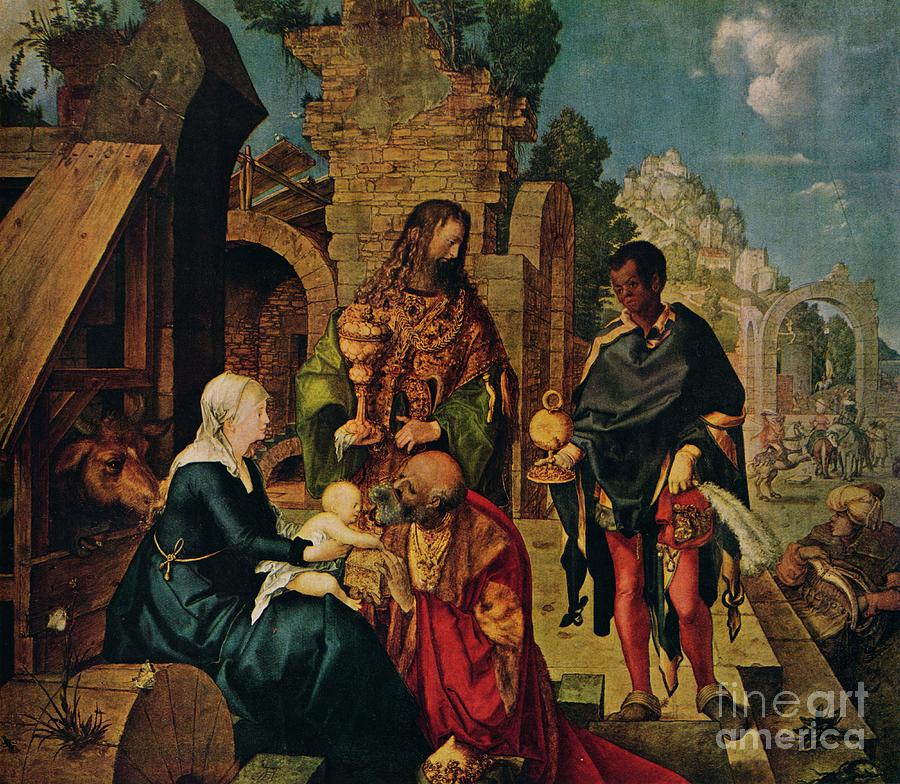 The Adoration Of The Magi #1 Drawing by Print Collector