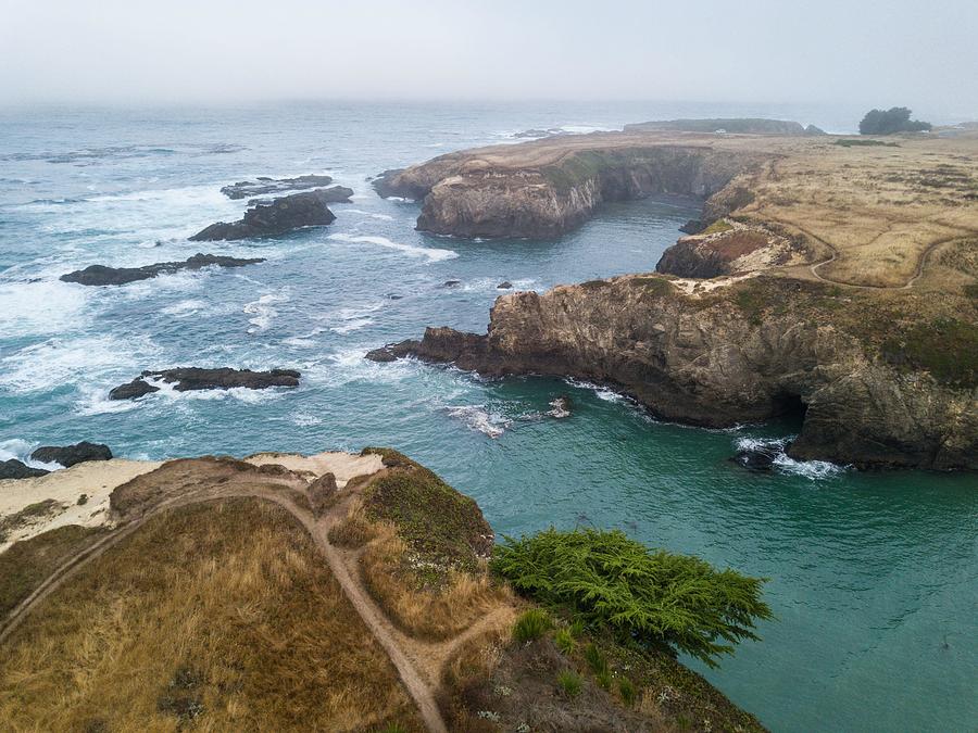 Nature Photograph - The Amazing Coastline Of Mendocino, Ca #1 by Ethan Daniels