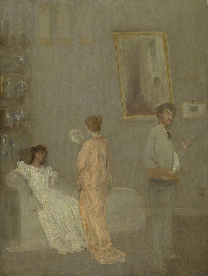 The Artist in His Studio by James Abbott McNeill Whistler The Artist in His Studio by James Abbott McNeill Whistler