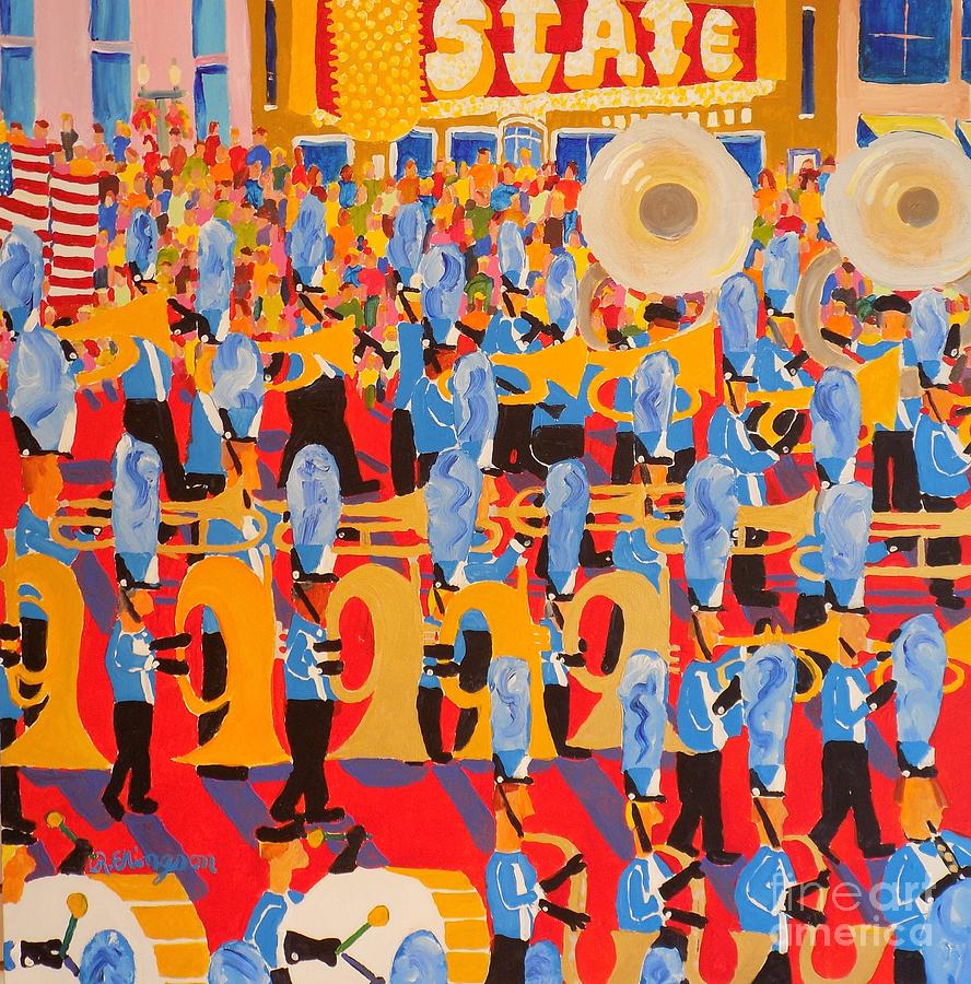 The Band Painting by Rodger Ellingson