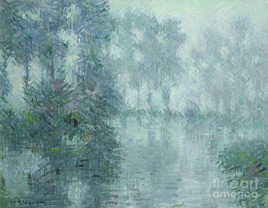 The Banks Of The Eure Painting by Gustave Loiseau