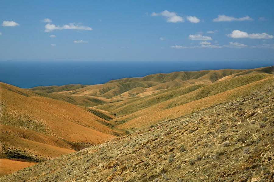 The Barren Hills Of Western #1 Photograph by Roel Meijer