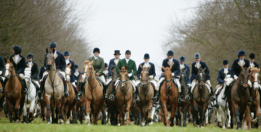 The Beaufort Hunt, Gloucestershire #1 Photograph by Brent Stirton