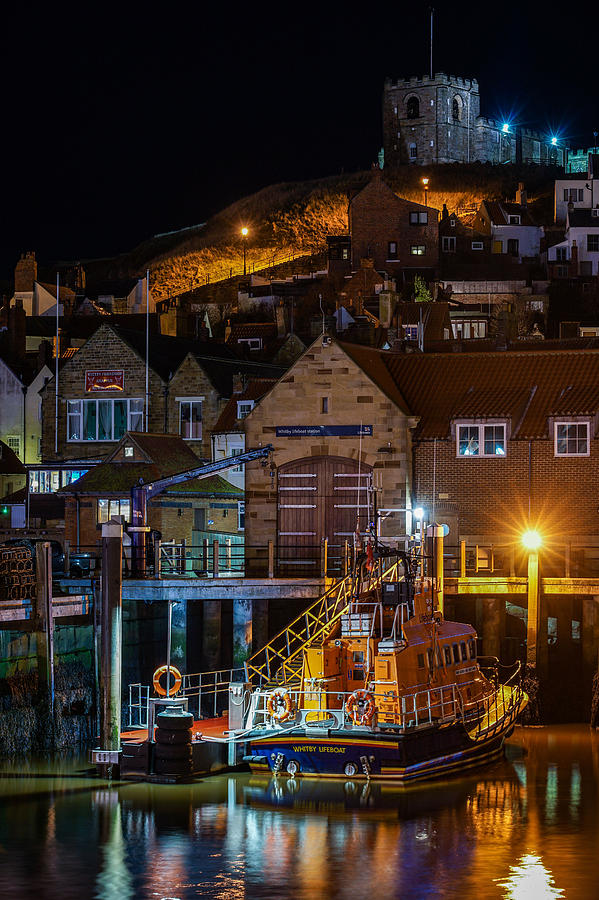 The beautiful city of Whitby in England. #1 Photograph by George Afostovremea