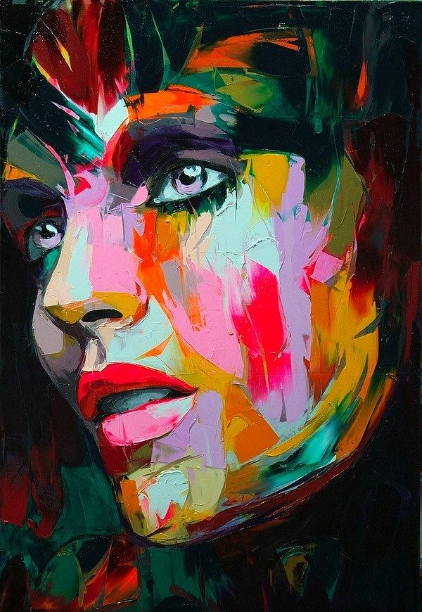 The Beautiful Lady #1 Painting by Vishal Gurjar - Fine Art America