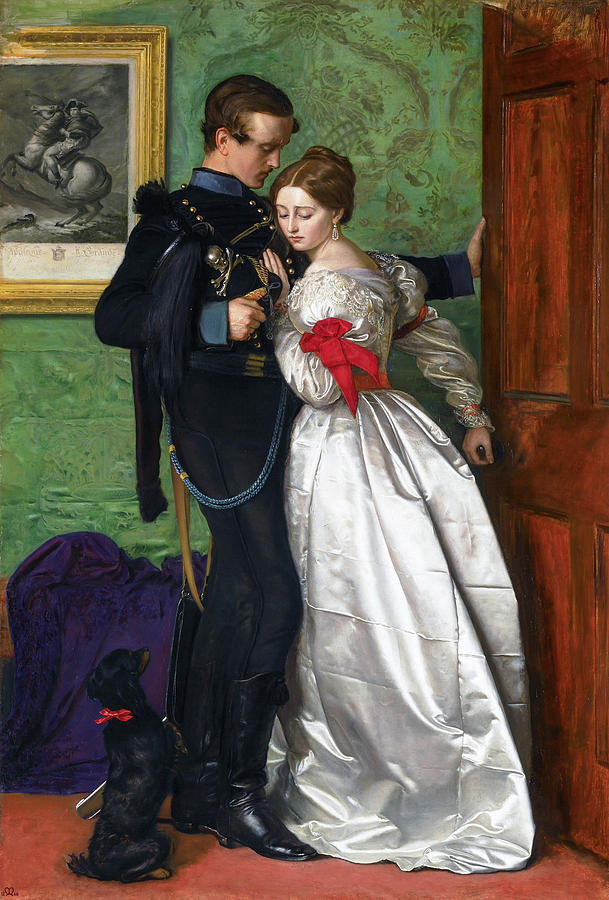 John Everett Millais Painting - The Black Brunswicker #1 by John Everett Millais