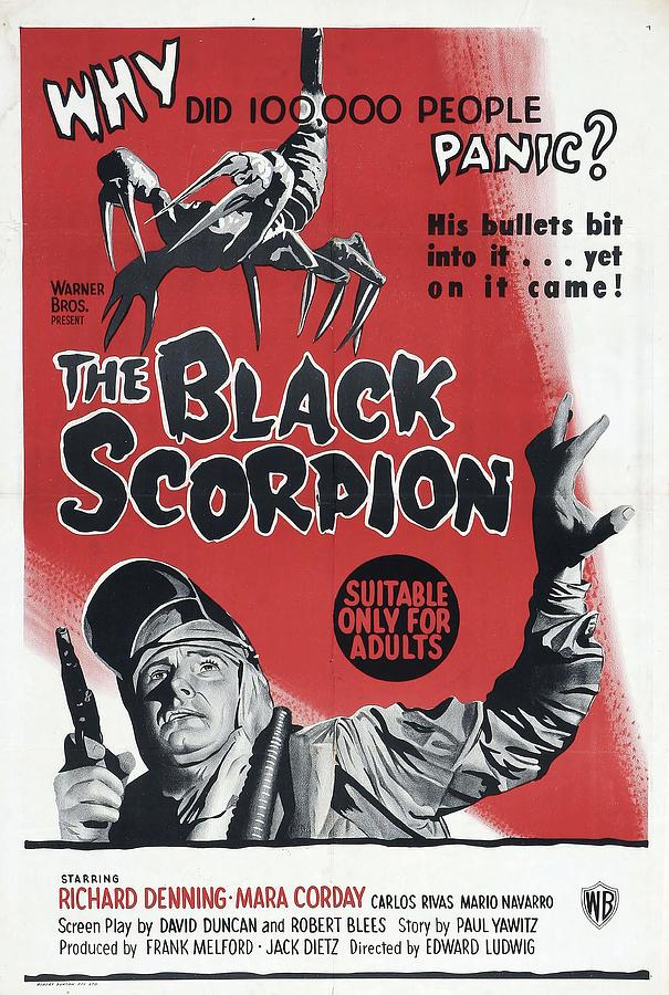 Movie Poster Photograph - The Black Scorpion -1957-. #1 by Album