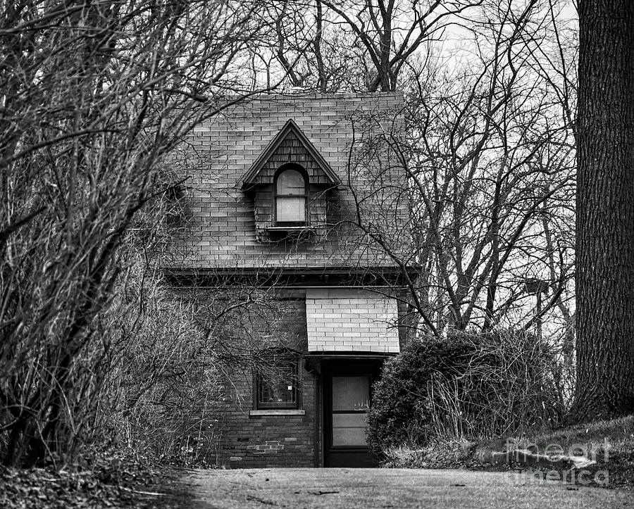 The Carriage House in Black And White #1 Digital Art by Kirt Tisdale