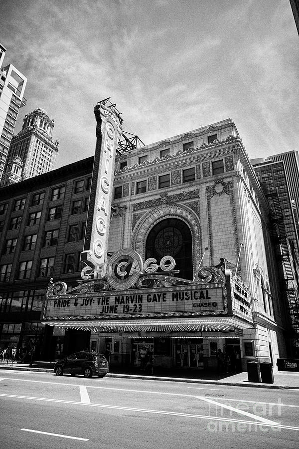 Chicago Photograph - The chicago theatre chicago illinois united states of america #1 by Joe Fox