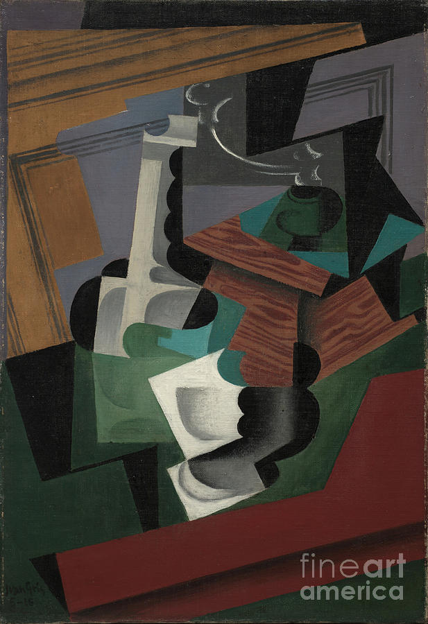 The Coffee Mill, 1916 Painting by Juan Gris
