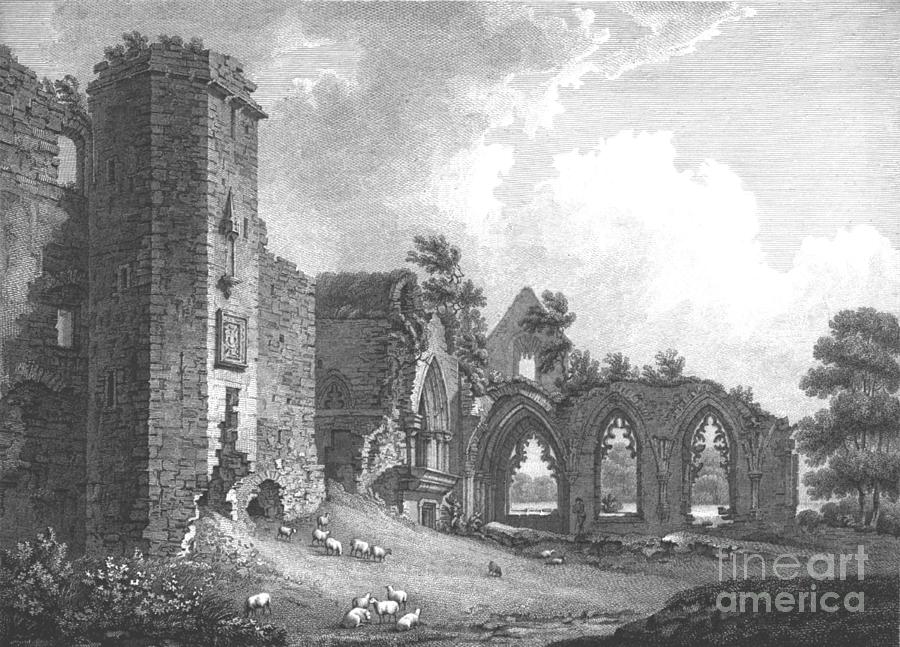 The College Of Lincluden Drawing by Print Collector The College Of Lincluden Drawing by Print Collector