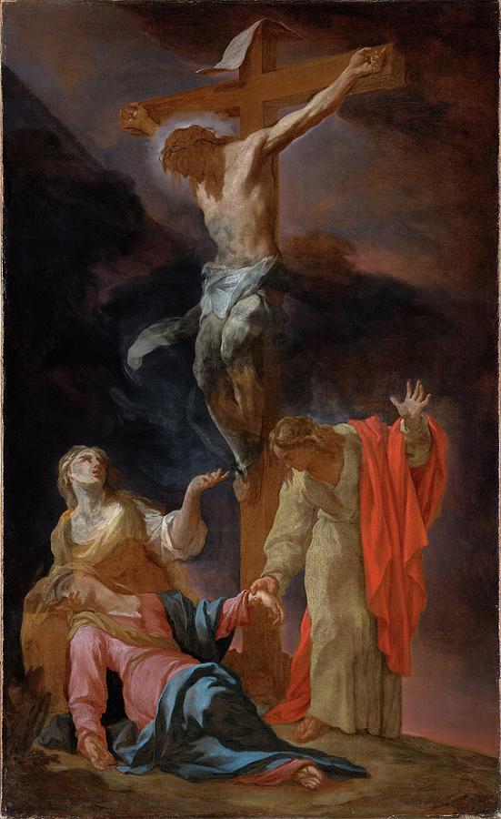 The Crucifixion Painting by Francesco Trevisani | Fine Art America