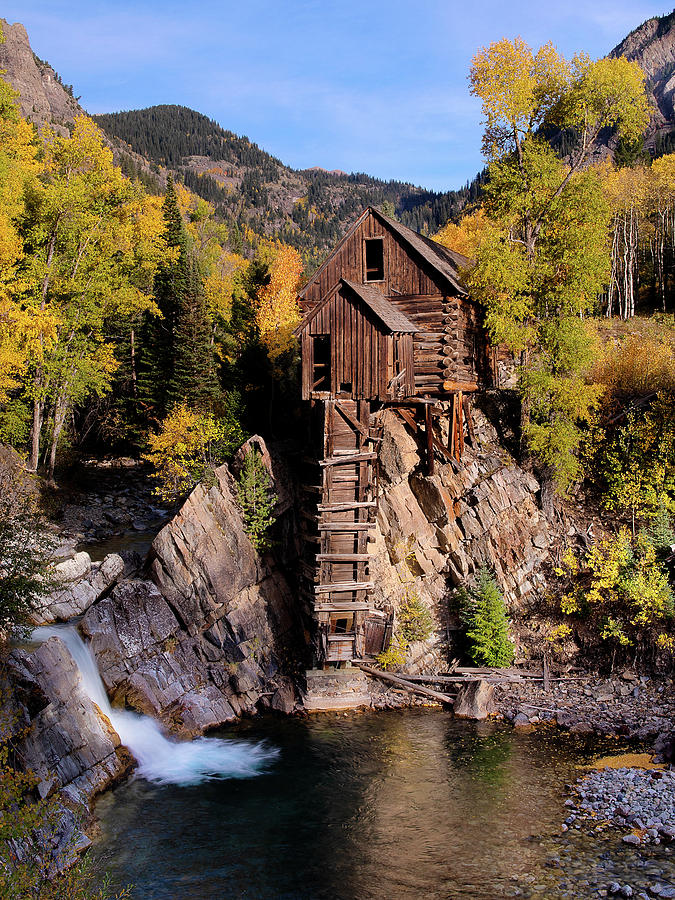 The Crystal Mill Photograph by Patrick Campbell