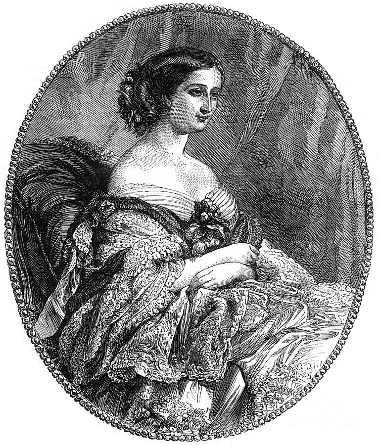 The Empress Of The French #1 Drawing by Print Collector
